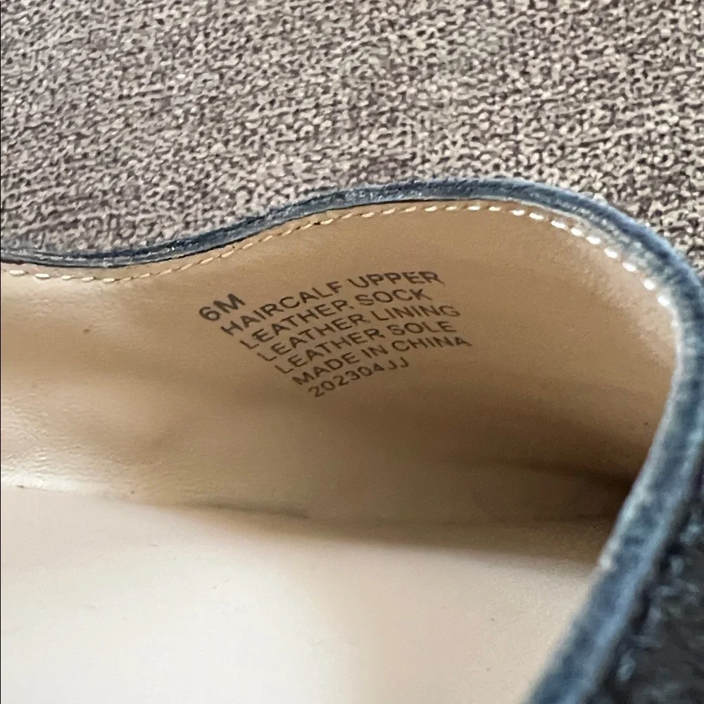 New Antonio Melani x Elizabeth Damrich Gigi Pointed Toe D'orsay Dress Flats Sz 6